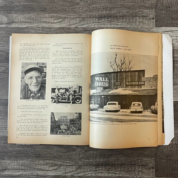 FREE ICE WATER: THE STORY OF WALL DRUG by DANNA C. JENNINGS - VINTAGE RARE 1969 - Picture 11 of 12